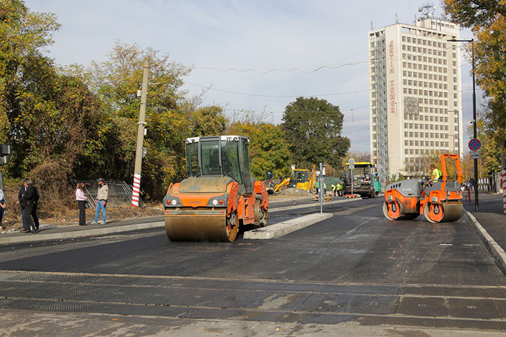 Възстановяват движението по обновената ул. "Кукуш" в София